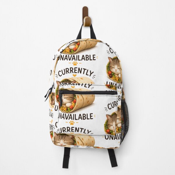 Item preview, Currently Unavailable – Sleepy Burrito Cat designed and sold by QuirkNest Studio .
