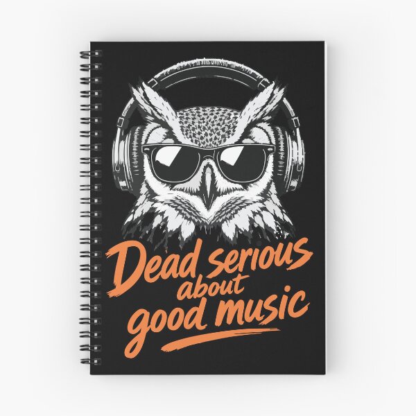 Item preview, Dead serious about music designed and sold by Creative Owlet.