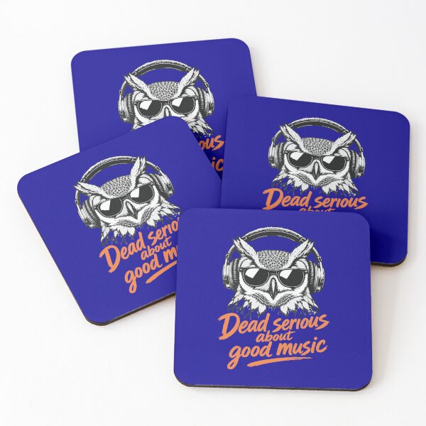 Item preview, Dead serious about music designed and sold by Creative Owlet.