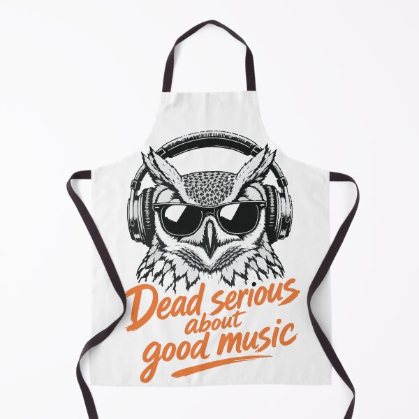 Item preview, Dead serious about music designed and sold by Creative Owlet.