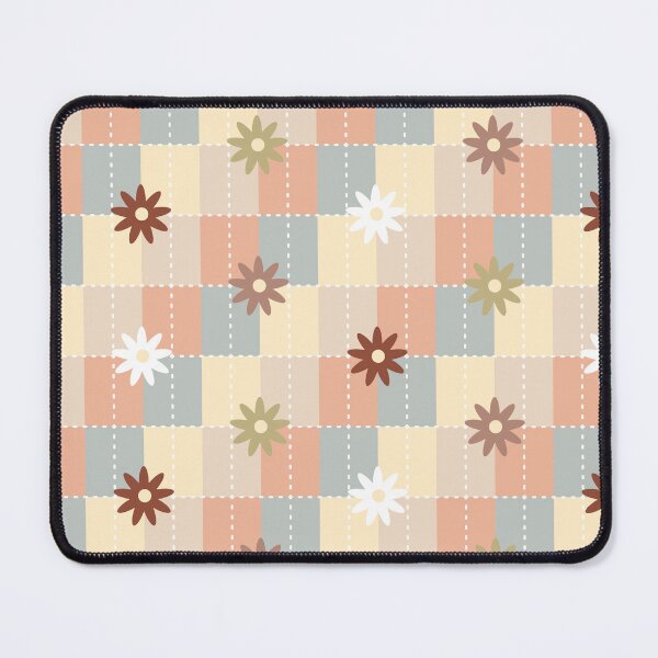 Item preview, Pastel Floral Checker Pattern for Cozy Nursery Decor designed and sold by WanwisaChuenlom.