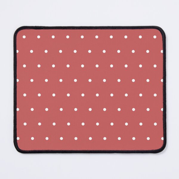 Item preview, Pastel Red And White Micro Dot Pattern designed and sold by pattern-archive.