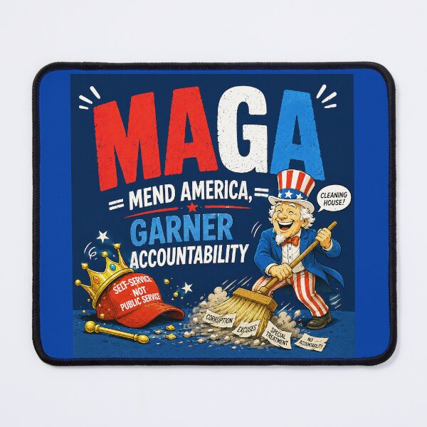 Item preview, ⭐ MAGA = MAKE AMERICA GIGGLE AGAIN COLLECTION ⭐ MAGA = Mend America, Garner Accountability designed and sold by WheelieGdArt.