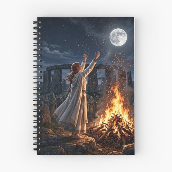 Item preview, Druid Ceremony under the Full Moon designed and sold by NeyhineAngelionShop.