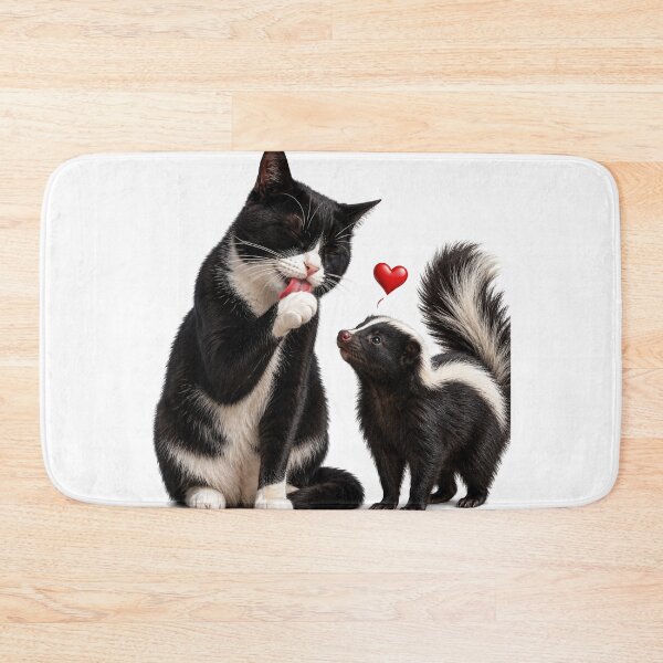 Item preview, Skunk Loves Cat designed and sold by FyreHorse Designs.