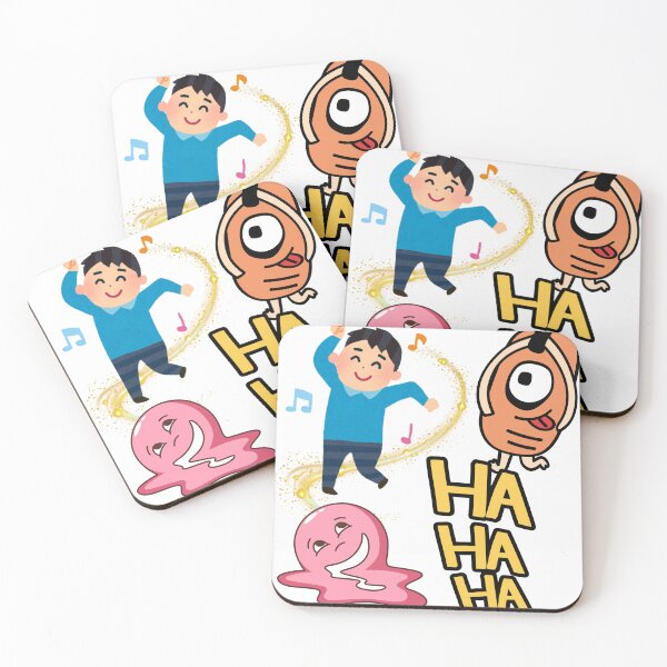 Item preview, Funny Cute Cartoon Sticker Pack | Haha Mood Illustration designed and sold by Emianartstudio.