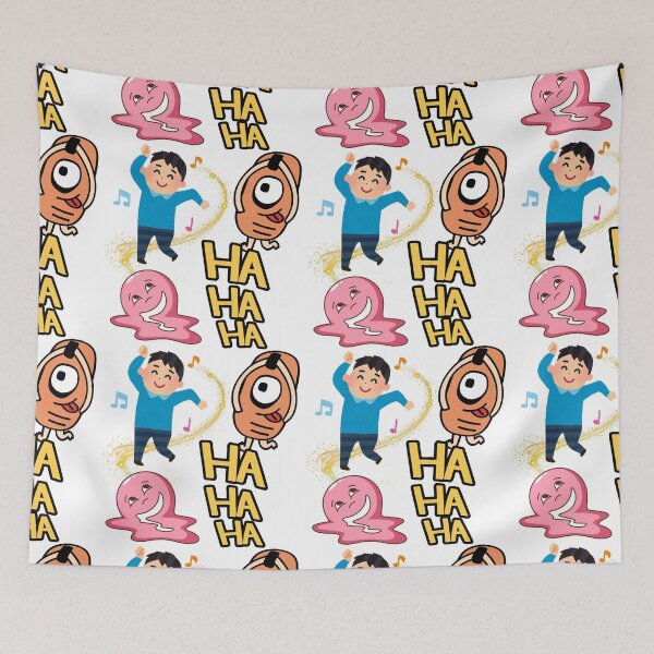Item preview, Funny Cute Cartoon Sticker Pack | Haha Mood Illustration designed and sold by Emianartstudio.