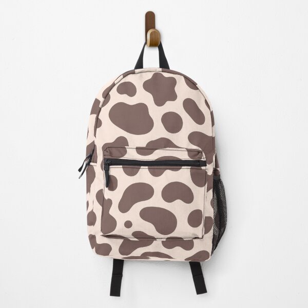 Item preview, Mocha Brown Neutral Minimalist Cow Print Pattern designed and sold by teeperfect.