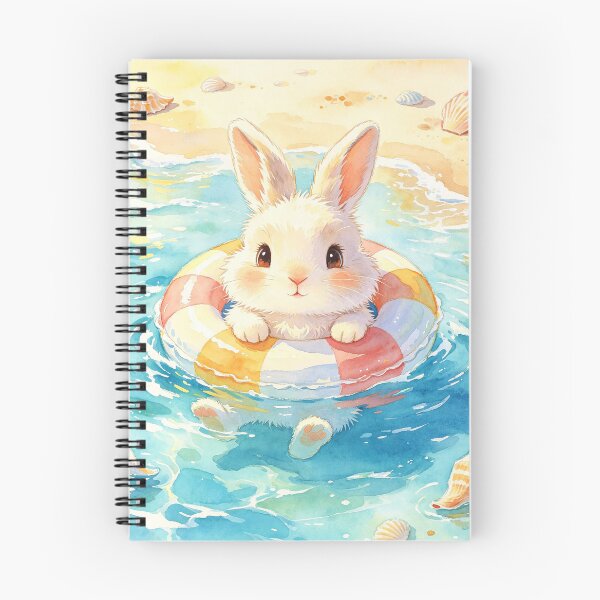 Item preview, Cute Summer Rabbit Beach Fun designed and sold by onjirastudio7.