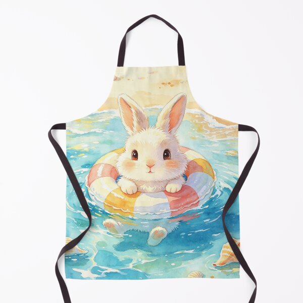 Item preview, Cute Summer Rabbit Beach Fun designed and sold by onjirastudio7.