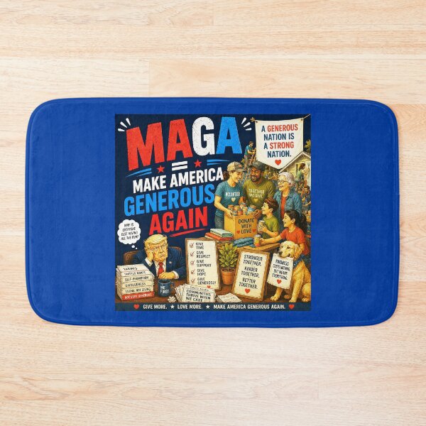 Item preview, ⭐ MAGA = MAKE AMERICA GIGGLE AGAIN COLLECTION ⭐ MAGA = Make America Generous Again designed and sold by WheelieGdArt.