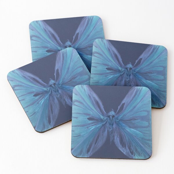 Item preview, Whisper in Flight – Abstract Acrylic Wing Art designed and sold by FlowingFreedom.