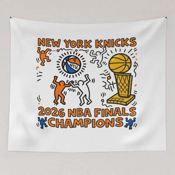 Item preview, Keith Haring NY Knicks  designed and sold by resmawaima.