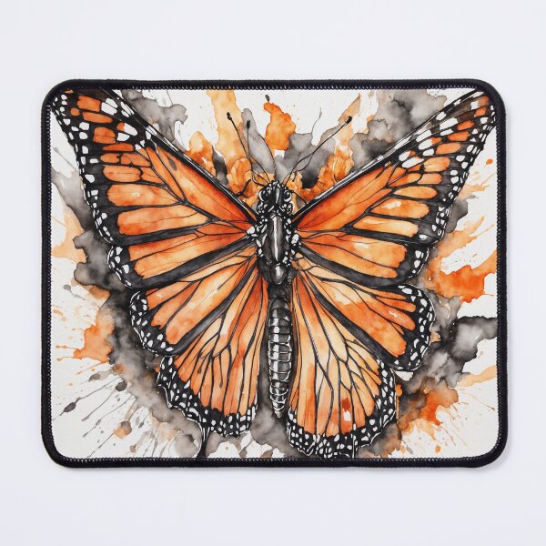 Item preview, Monarch Butterfly Watercolor Art — Wildlife Print designed and sold by RawNaturePrints.