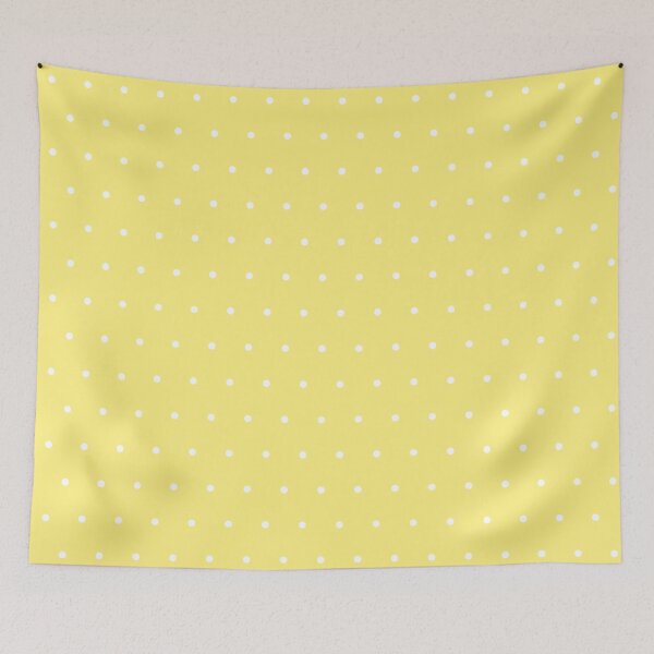 Item preview, Yellow and White micro dots designed and sold by pattern-archive.