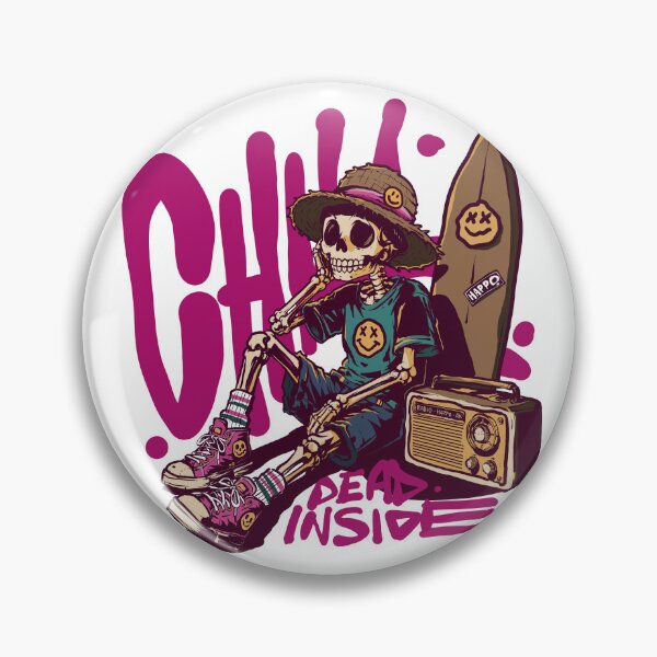 Item preview, chill but dead inside designed and sold by Egi Riadi.