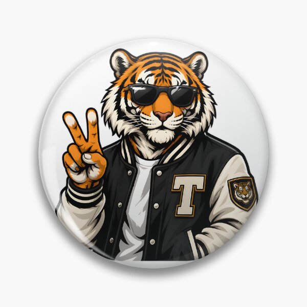 Item preview, Cool Tiger Varsity Streetwear Logo designed and sold by Drofted.