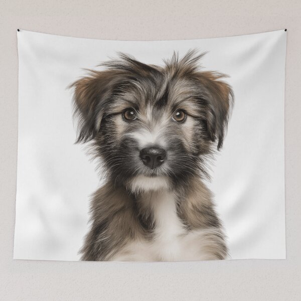Item preview, Adorable Pyrenean Sheepdog puppy for Cute Pyr Shep puppy lovers designed and sold by LazyOwlStore.