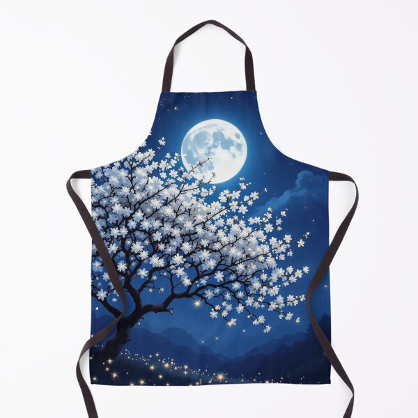 Item preview, Blossoming Tree under Full Moon designed and sold by NeyhineAngelionShop.