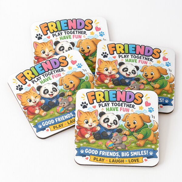 Item preview, Good Friends, Big Smile designed and sold by MR4me.