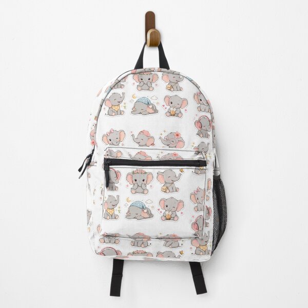 Item preview, Kawaii elephant sticker  designed and sold by HemaGoutham.
