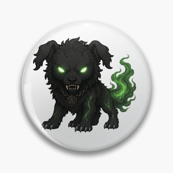 Item preview, Barghest Mythology Mascot Design designed and sold by The Dark Files.