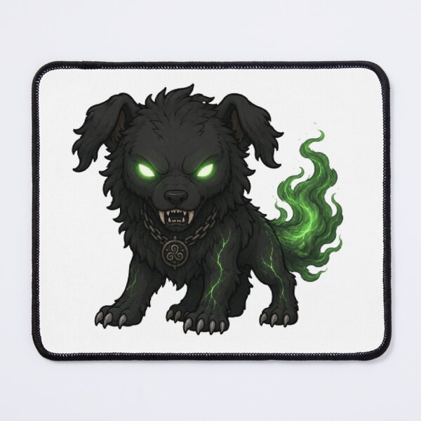Item preview, Barghest Mythology Mascot Design designed and sold by The Dark Files.