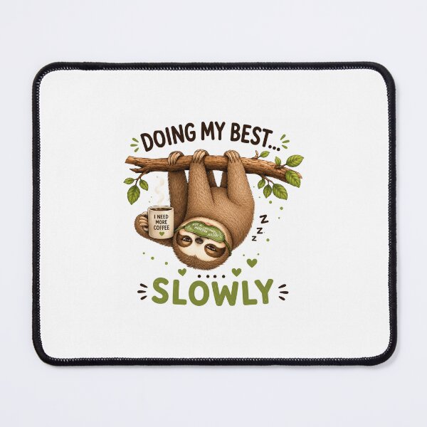 Item preview, Doing My Best… Slowly designed and sold by QuirkNest Studio .