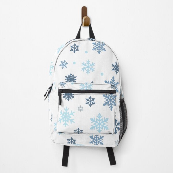 Item preview, Soft winter pattern with blue snowflakes on light  designed and sold by ingapv.