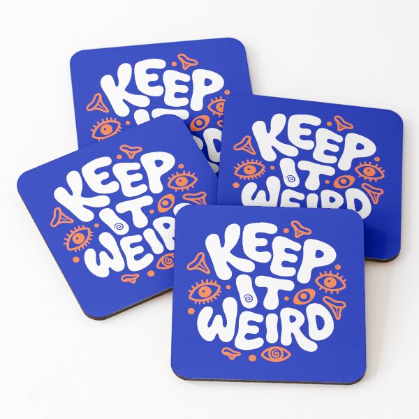 Item preview, Keep It Weird Retro Groovy designed and sold by teeperfect.