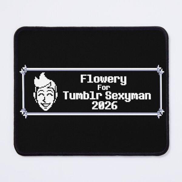 Item preview, Flowery for Tumblr Sexyman (Deltarune Chapter 5) designed and sold by Fred Dead Redemption.