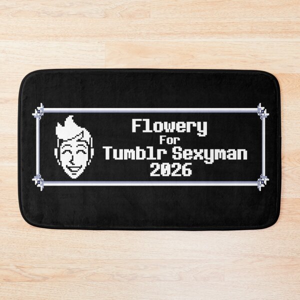 Item preview, Flowery for Tumblr Sexyman (Deltarune Chapter 5) designed and sold by Fred Dead Redemption.