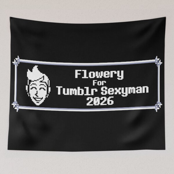 Item preview, Flowery for Tumblr Sexyman (Deltarune Chapter 5) designed and sold by Fred Dead Redemption.