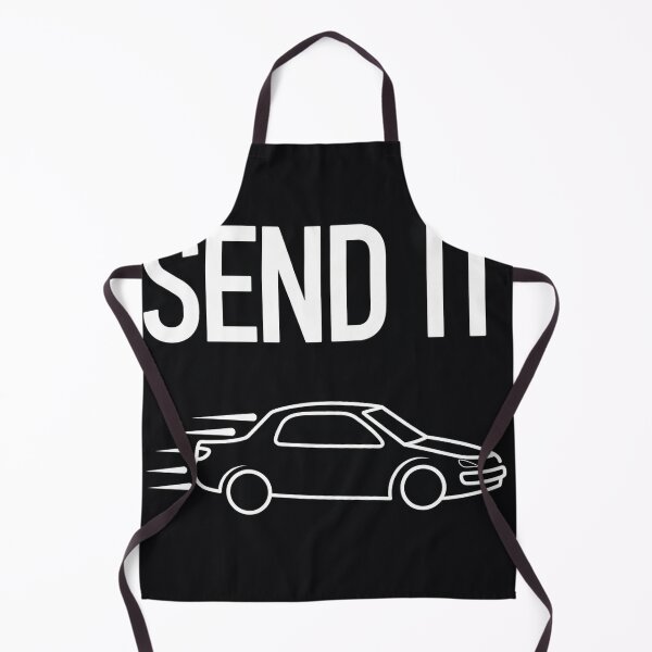 Item preview, Send It Car Drift Racing Funny Line Art Graphic designed and sold by AvalonMoss.