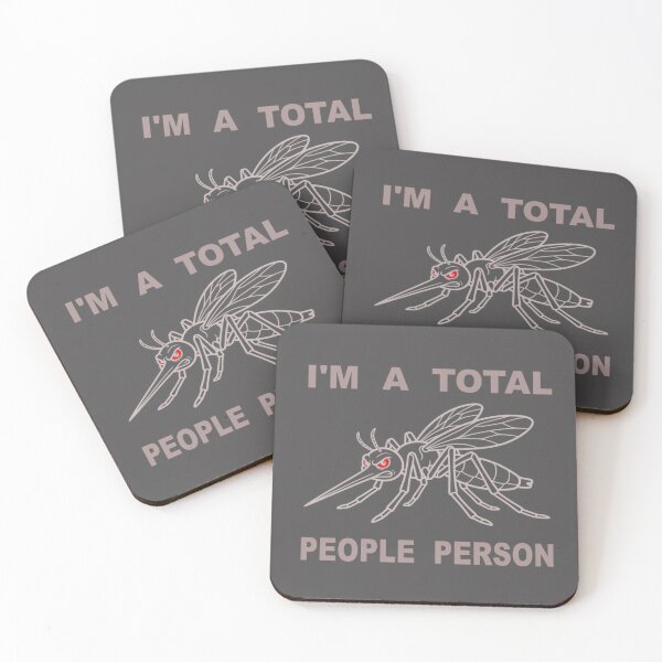 Item preview, Im A Total People Person Funny Introvert Mosquito designed and sold by The Bold Line Studio.