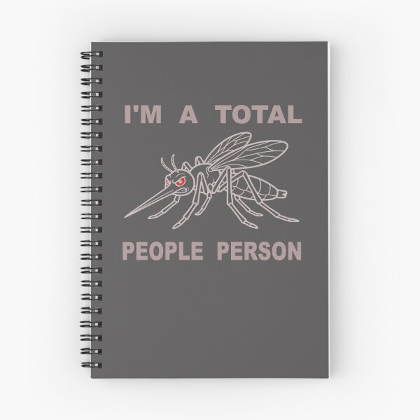 Item preview, Im A Total People Person Funny Introvert Mosquito designed and sold by The Bold Line Studio.