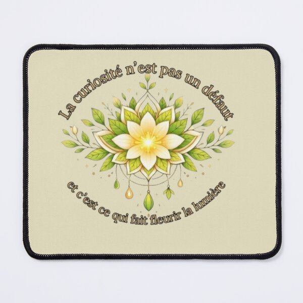 Item preview, Curiosity is not a flaw – Bright Flower designed and sold by maincraft1.