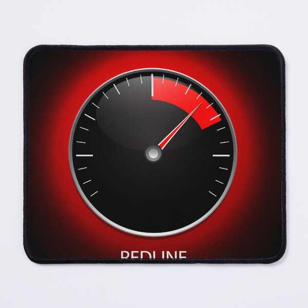 Item preview, Redline Therapy Tachometer Car Guy Racing Art designed and sold by AvalonMoss.