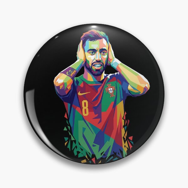 Item preview, Bruno Fernandes WPAP Potrait Art designed and sold by mazyoy.