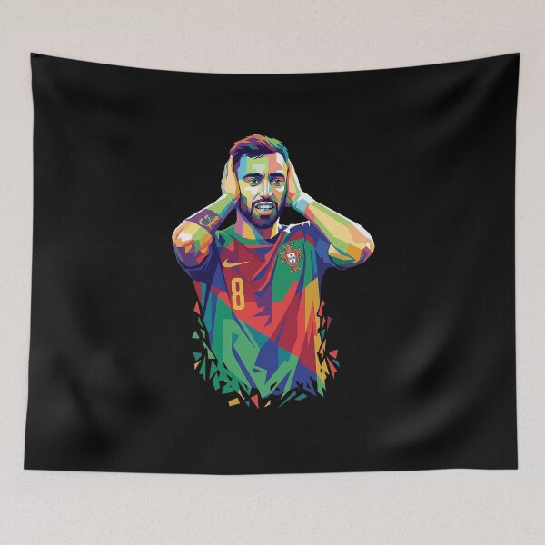 Item preview, Bruno Fernandes WPAP Arte Potrait designed and sold by mazyoy.
