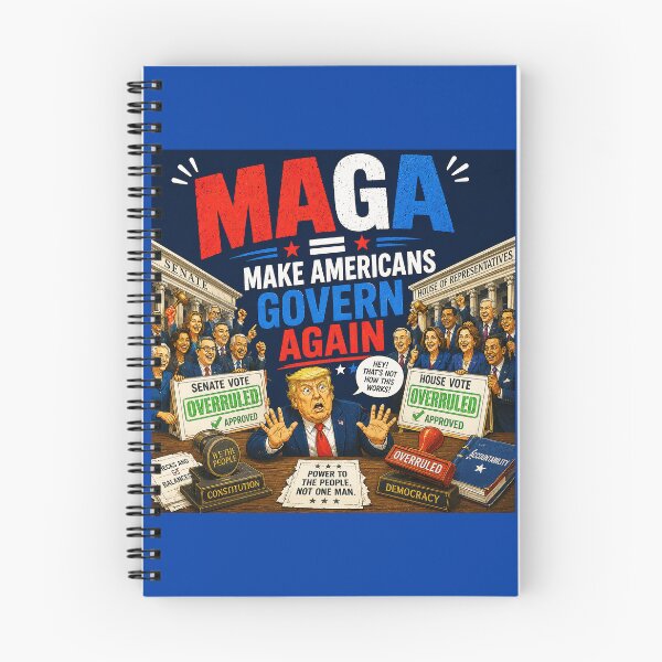 Item preview, ⭐ MAGA = MAKE AMERICA GIGGLE AGAIN COLLECTION ⭐ MAGA = Make Americans Govern Again designed and sold by WheelieGdArt.