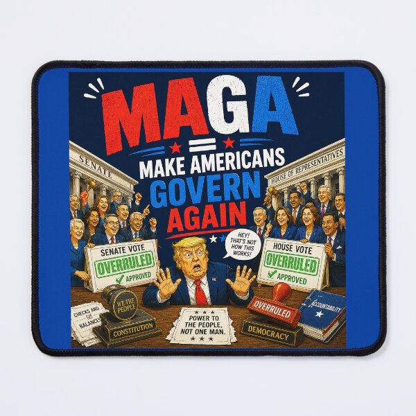 Item preview, ⭐ MAGA = MAKE AMERICA GIGGLE AGAIN COLLECTION ⭐ MAGA = Make Americans Govern Again designed and sold by WheelieGdArt.