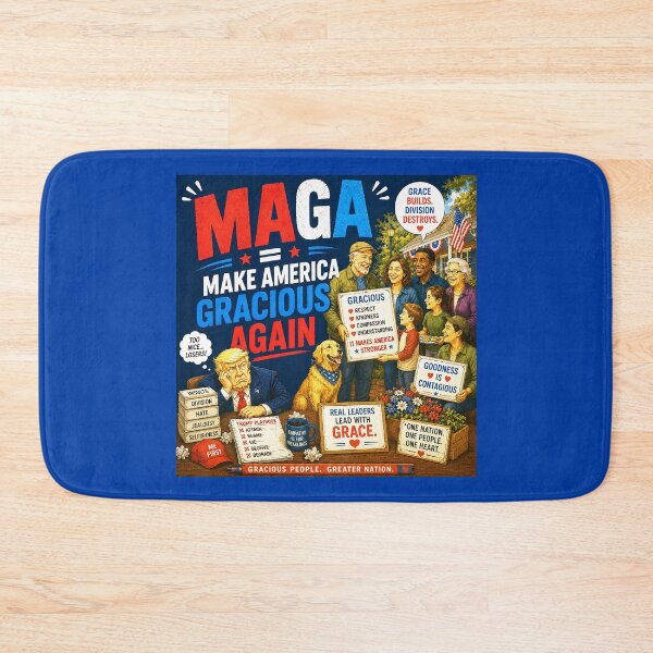 Item preview, ⭐ MAGA = MAKE AMERICA GIGGLE AGAIN COLLECTION ⭐ MAGA = Make America Gracious Again designed and sold by WheelieGdArt.