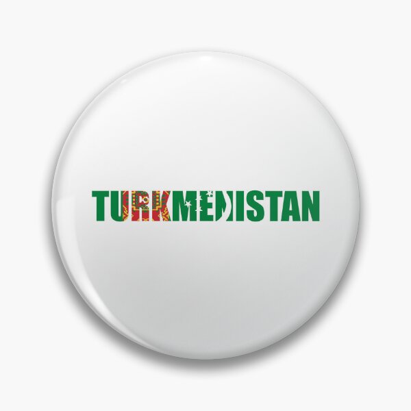 Item preview, Turkmenistan Flag TM designed and sold by shitpostee.