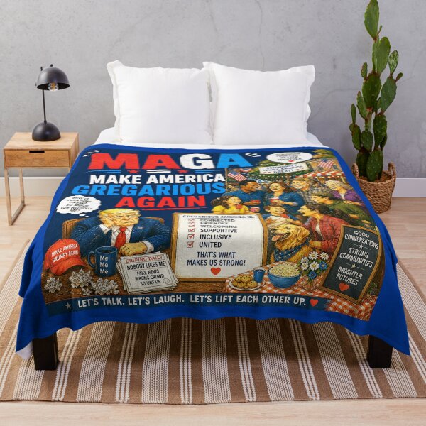 Item preview, ⭐ MAGA = MAKE AMERICA GIGGLE AGAIN COLLECTION ⭐ MAGA = Make America Gregarious Again designed and sold by WheelieGdArt.