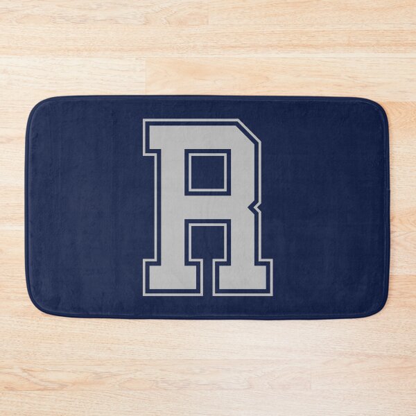 Item preview, Monogram Blue Grey College House Initial R designed and sold by Digital Homestead.