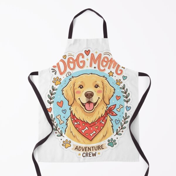 Item preview, Dog Mom Adventure Crew Cute Golden Retriever Design | Funny Dog Lover Gift designed and sold by CreativeNest Prints.
