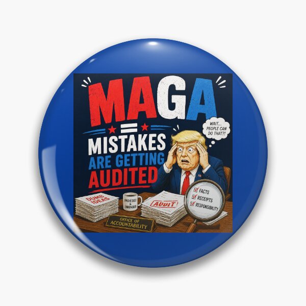 Item preview, ⭐ MAGA = MAKE AMERICA GIGGLE AGAIN COLLECTION ⭐ MAGA = Mistakes Are Getting Audited designed and sold by WheelieGdArt.