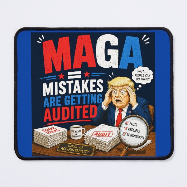 Item preview, ⭐ MAGA = MAKE AMERICA GIGGLE AGAIN COLLECTION ⭐ MAGA = Mistakes Are Getting Audited designed and sold by WheelieGdArt.