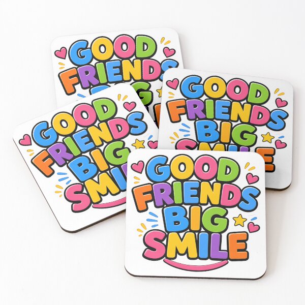 Item preview, Good Friends Big Smile – Cute Friendship designed and sold by MR4me.